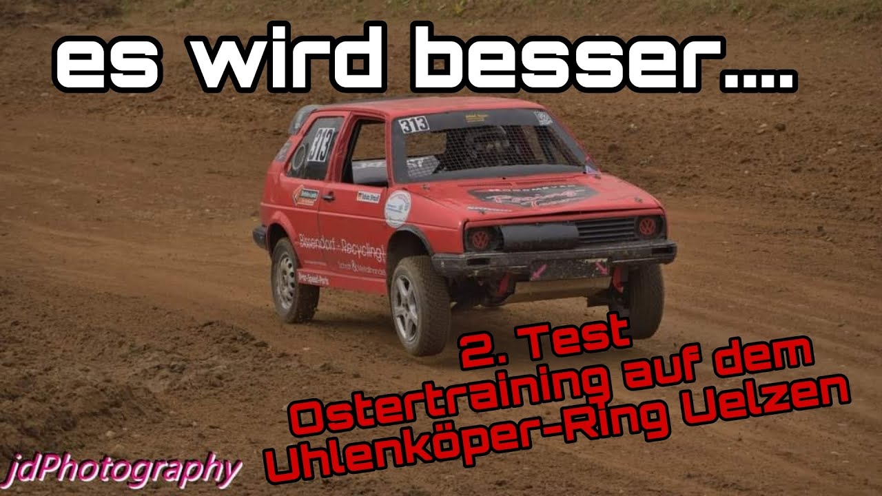 Ostertraining Uelzen | Autocross | Golf 2 mit Leistung endlich