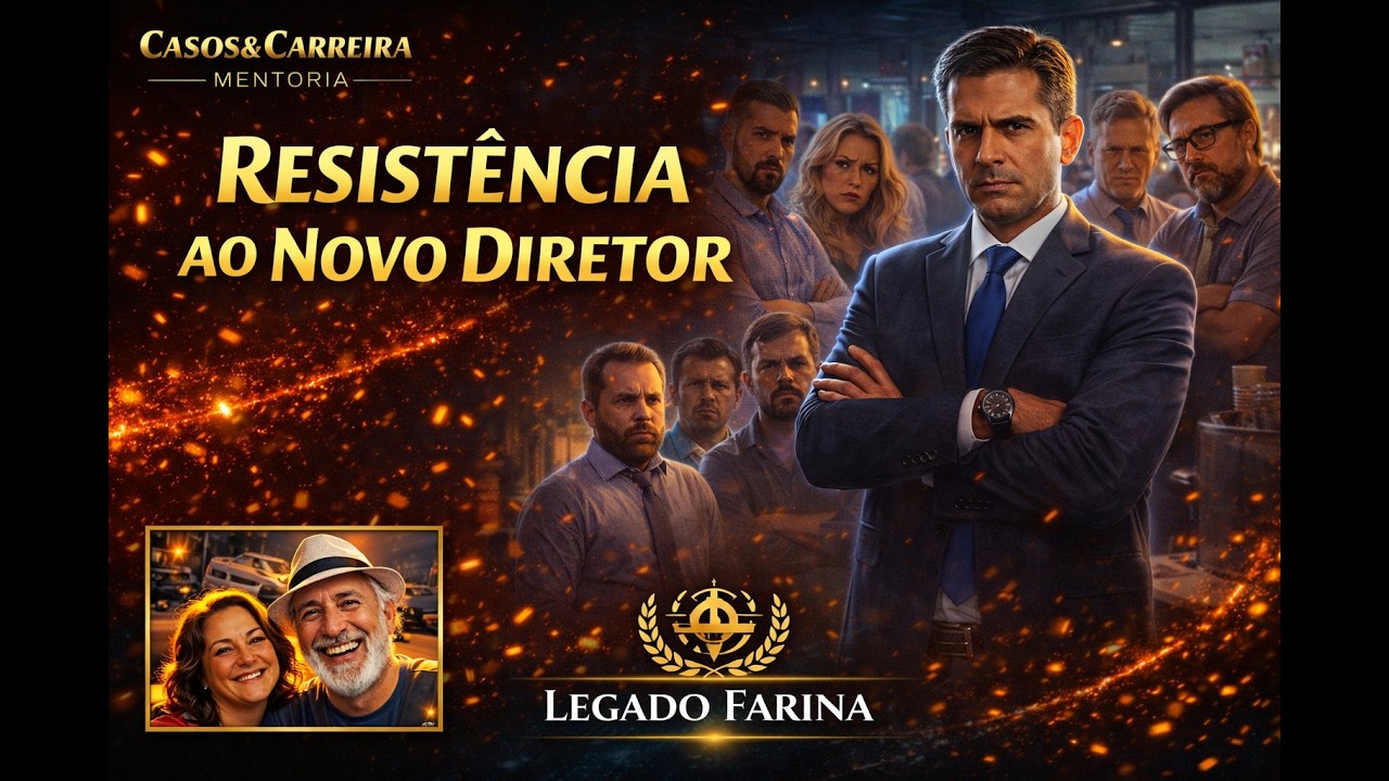 Resist&ecirc;ncia ao Novo Diretor - Casos e Carreira: Mentoria | Legado Farina