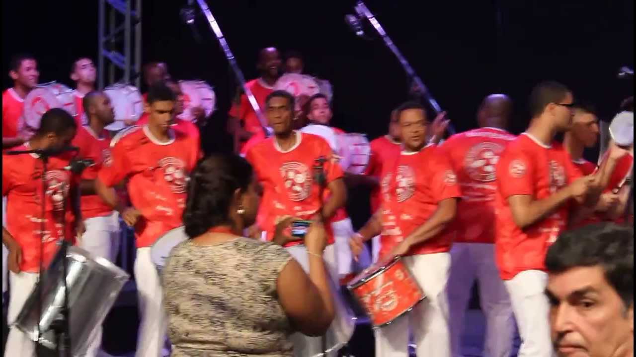 Salgueiro gravação do CD 2014 Bateria Furiosa