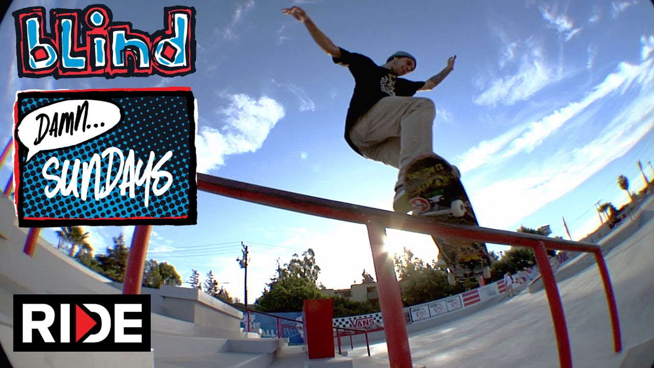 TJ Rogers at Vans Skatepark in Huntington Beach  - Blind Damn Sundays