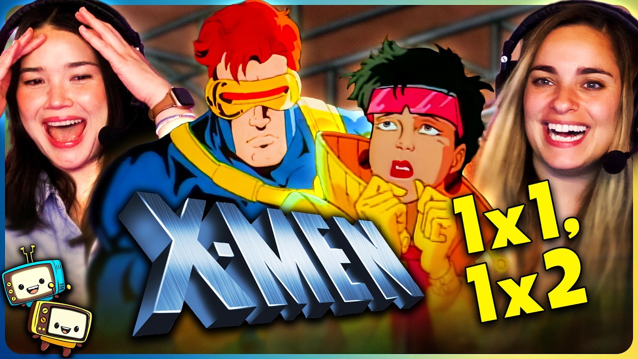 X-MEN: THE ANIMATED SERIES (1992) 1x1 and 1x2 Reaction! | 