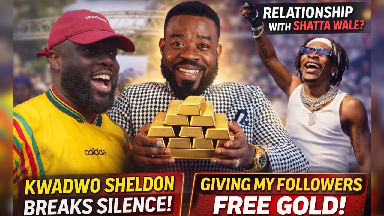 Shatta Wale Brother Promises FREE GOLD Richard Nii Armah Quaye Shock Fans as Kwadwo Sheldon Breaks S