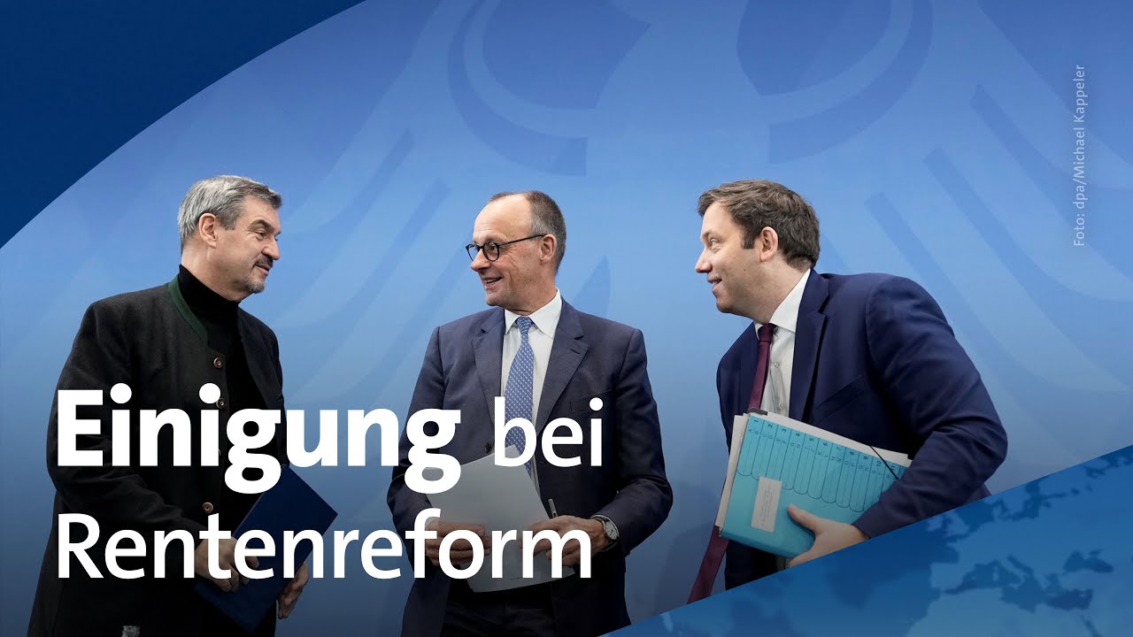 🌍 tagesschau24 Top-Thema, 28.11.2025 | Koalitionsspitzen einigen sich bei Rentenreform