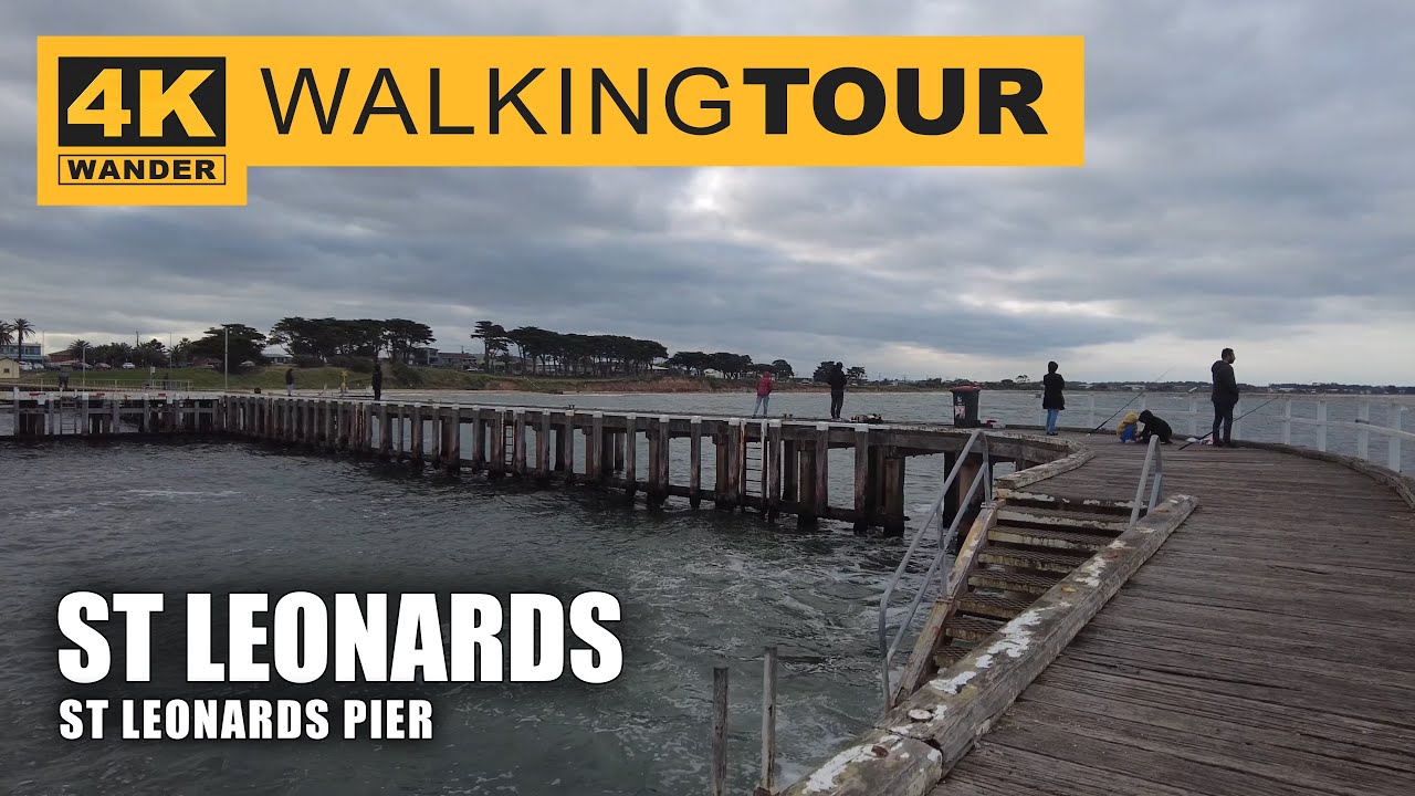 St Leonards Pier Walking Tour in St Leonards, Australia (4K 60fps)