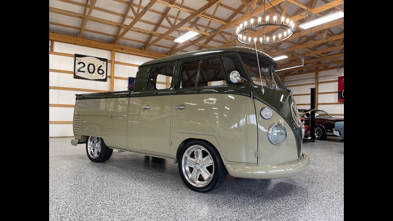 1962 Volkswagen Type 2 Double Cab Pickup - For Sale at www.SJClassics.com