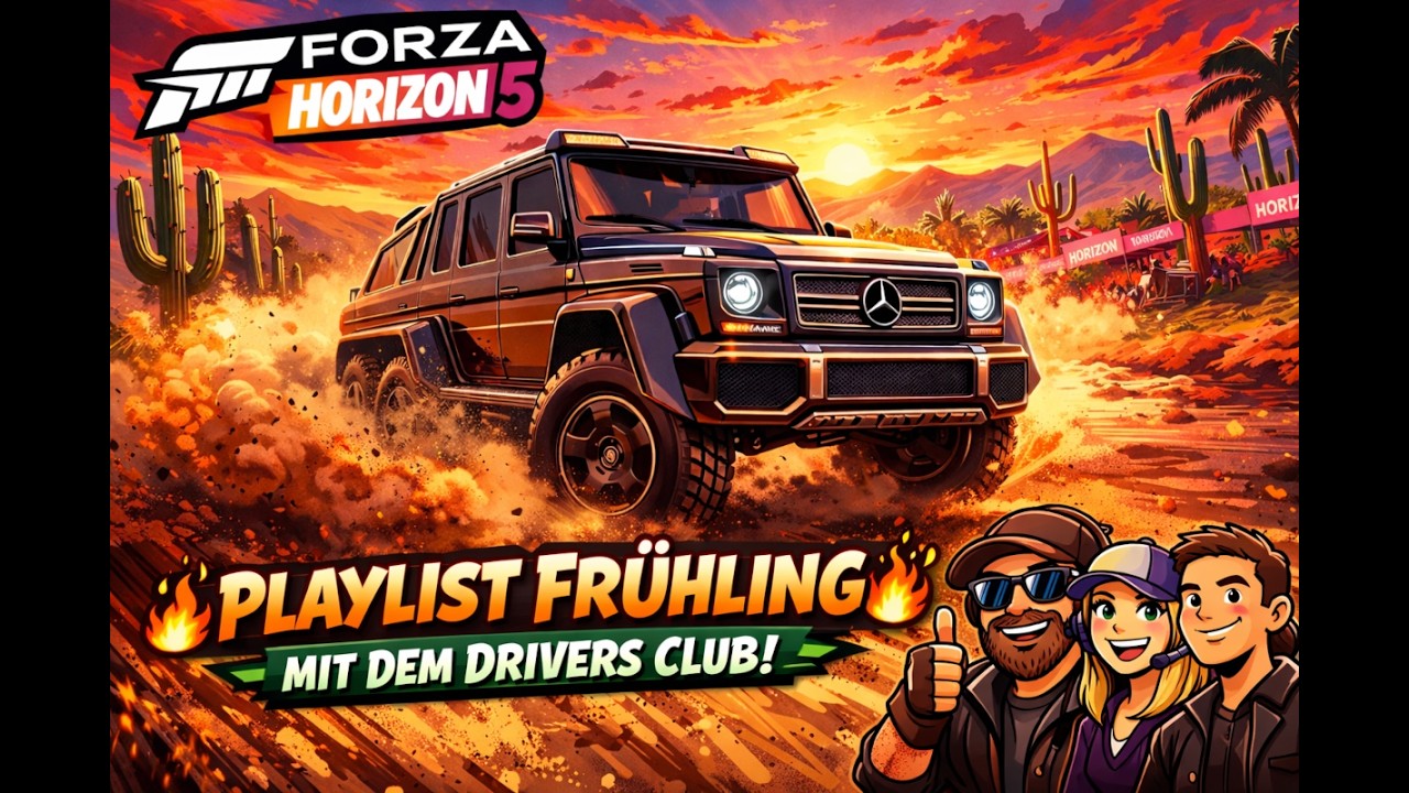 🌸🏁 FRÜHLINGS-PLAYLIST mit dem Drivers Club – und es wurde wieder wild! 🏁🌸
