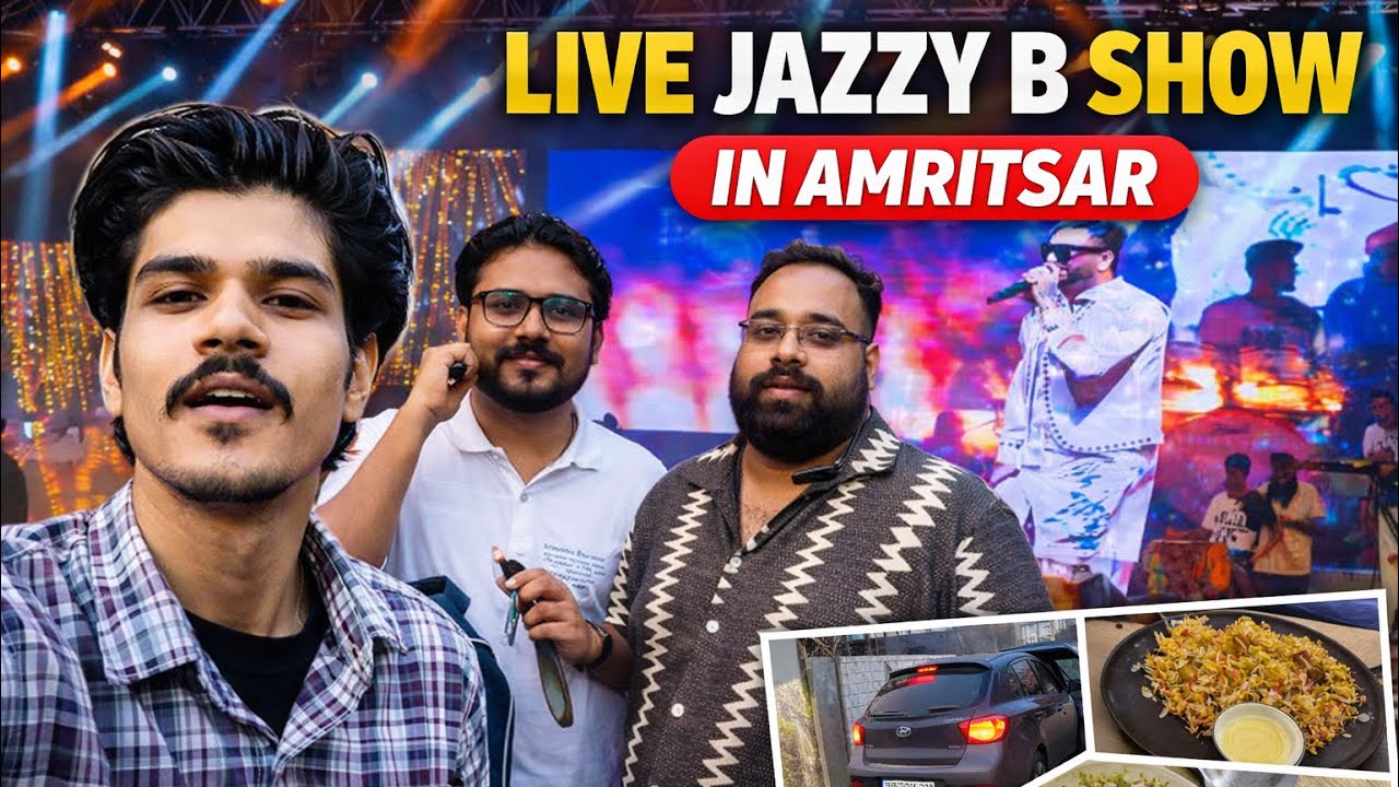 Jazzy B Live in Amritsar 2026 ❤️Full Show Vlog | Punjabi Concert NightJazzy B Live in Amritsar 2026😍