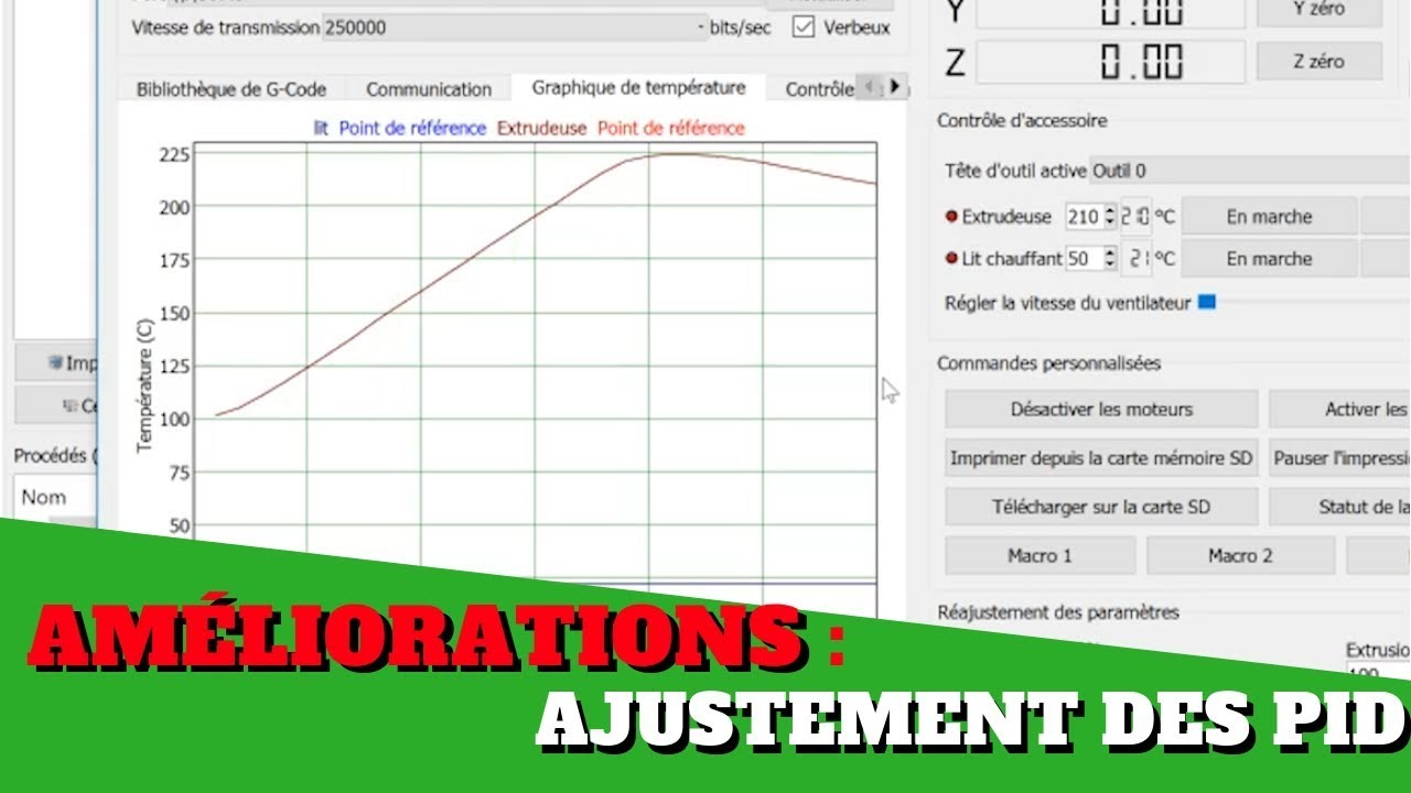 Ajustement des PID de votre imprimantes 3D