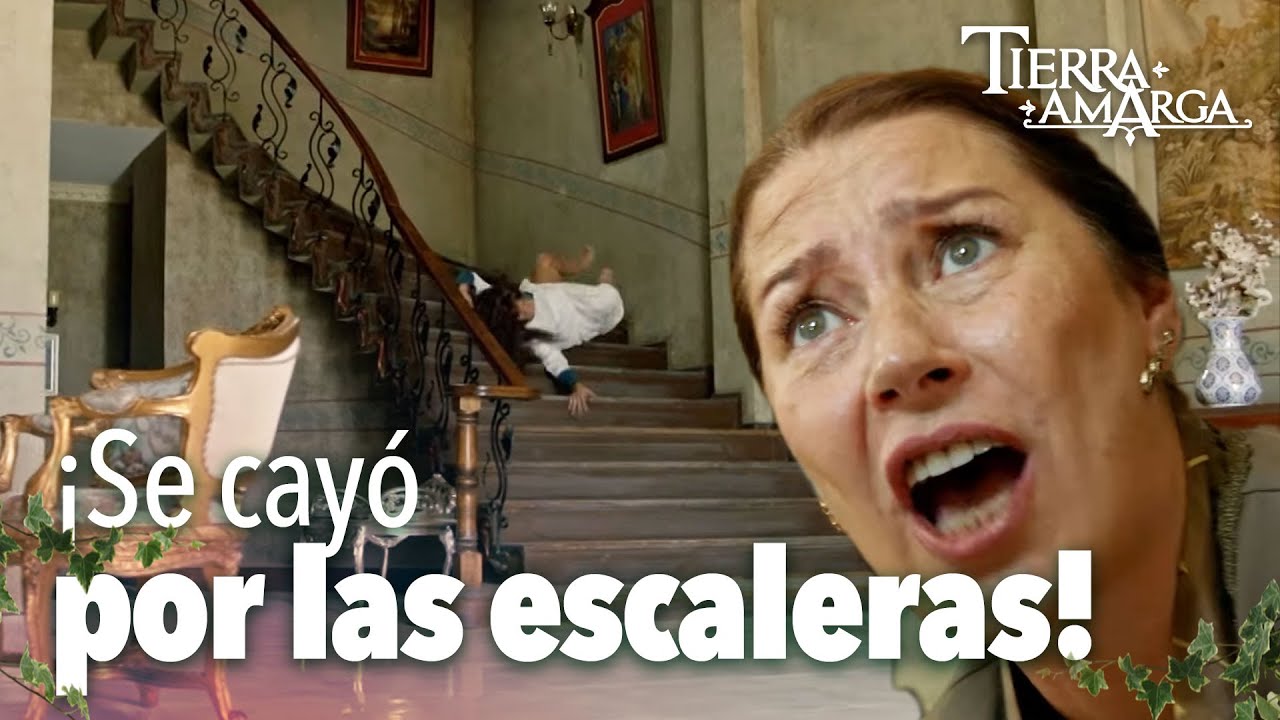 ¡Züleyha se cayó por las escaleras al ver la serpiente! - Tierra Amarga Capítulo 20