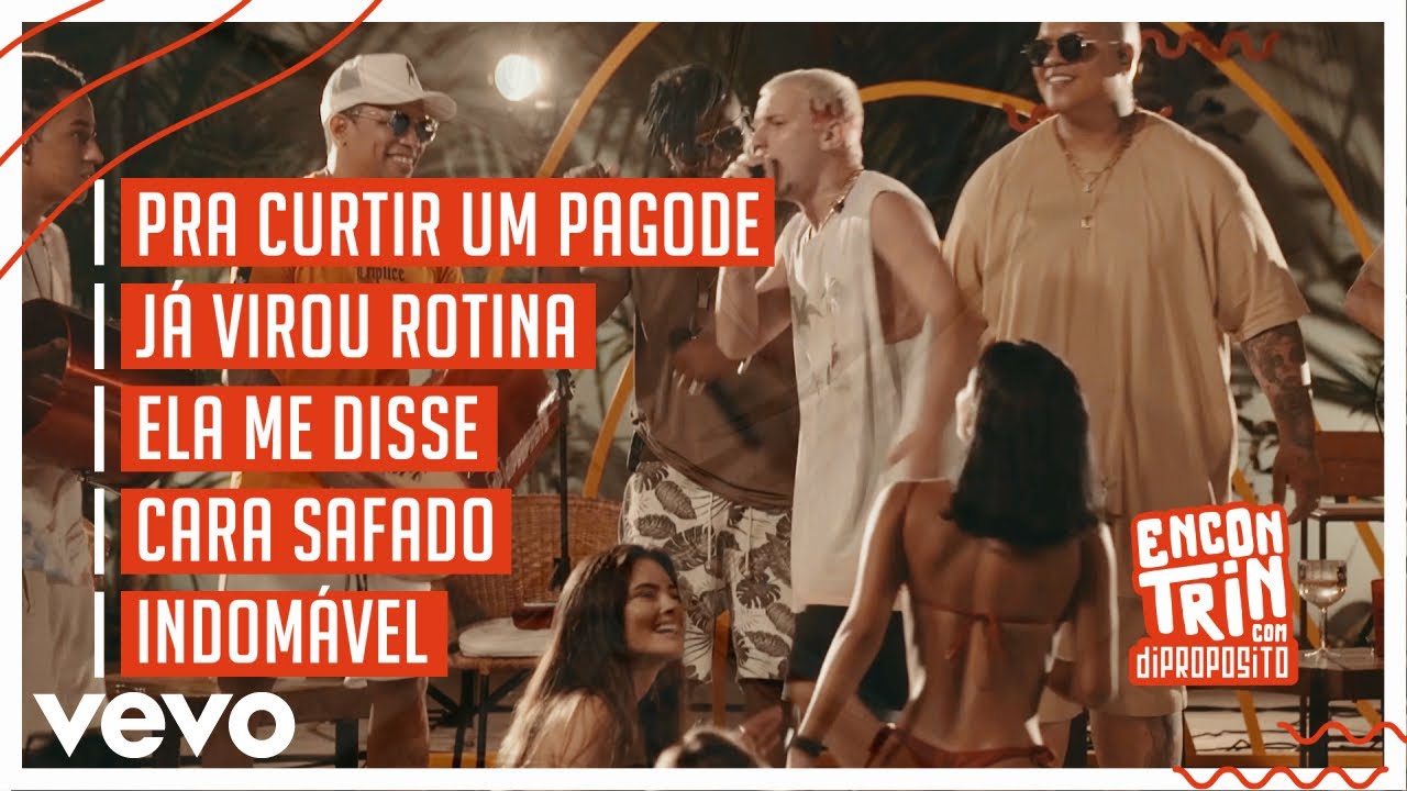 Pra Curtir um Pagode / J&aacute; Virou Rotina / Ela Me Disse / Cara Safado / Indom&aacute;vel (Ao Vivo)