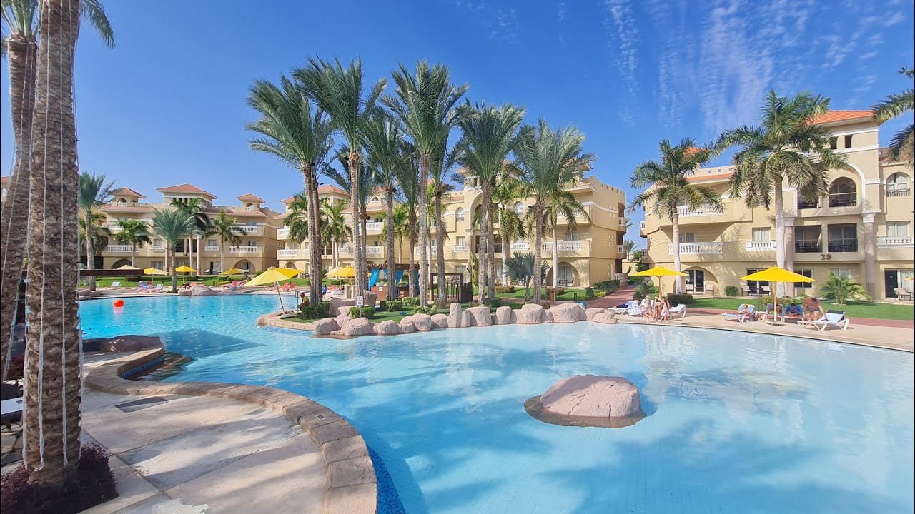 Rixos Aqua Park Premium Seagate Sharm el Sheikh, Egypt,October 2022.Lobby, Veranda restaurant, pools