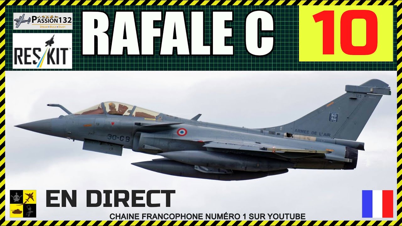 🟢 Direct 542:: Maquette Rafale Revell 1/48 + Addons Reskit & Syh@rt
