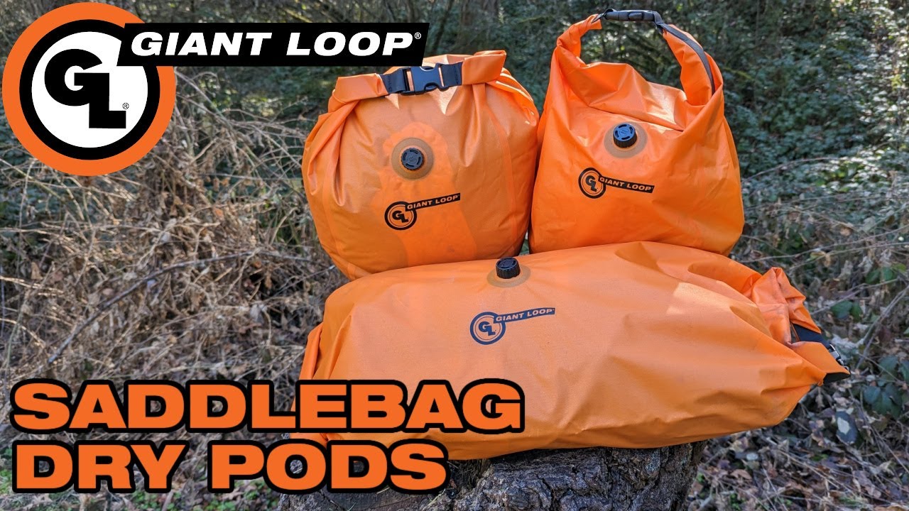 Organize and Protect Your Gear With the Giant Loop Saddlebag Dry Pods (Free w/all Saddlebags!)