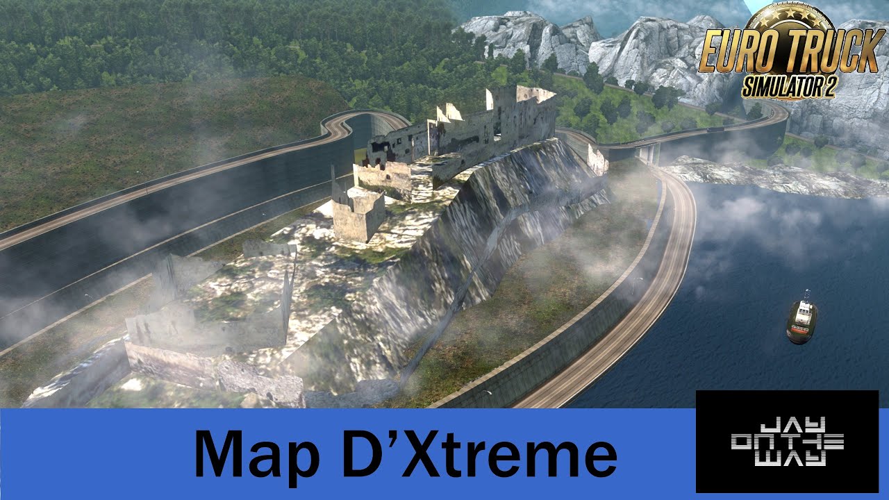 🏞  Едем по карте D’Xtreme на на MAN TGS Off Road  #jayontheway