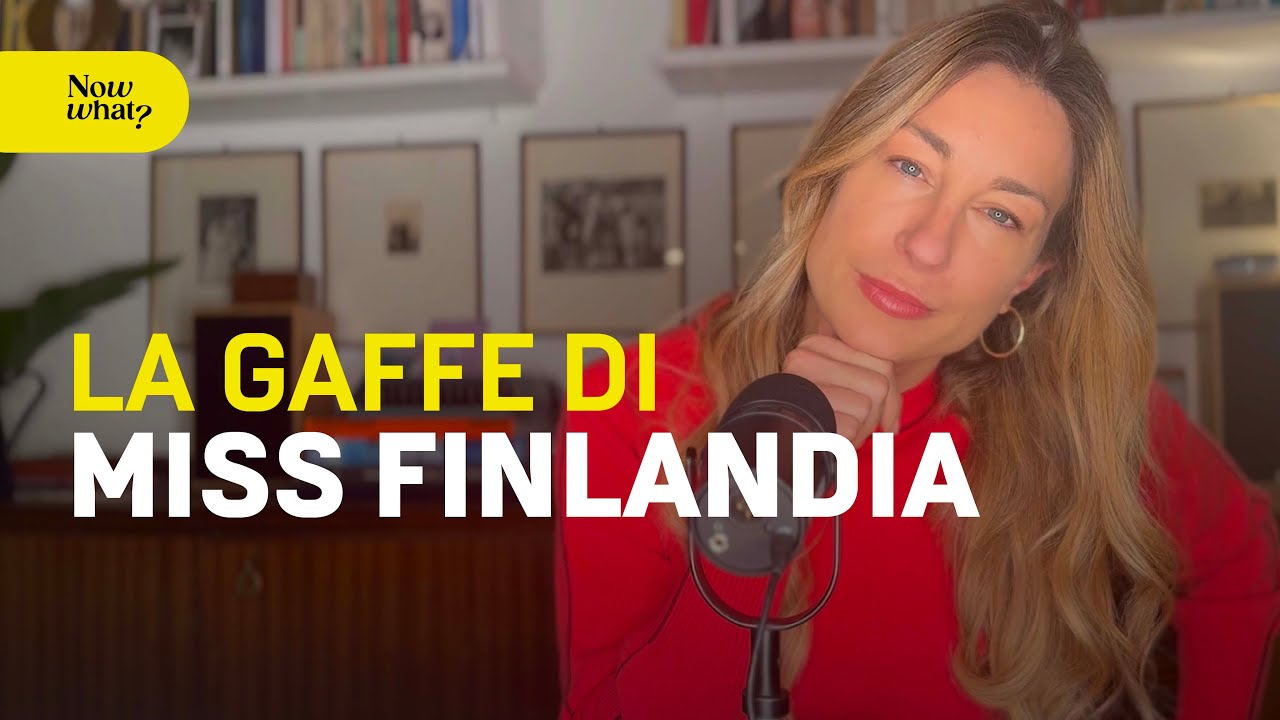 La gaffe di Miss Finlandia