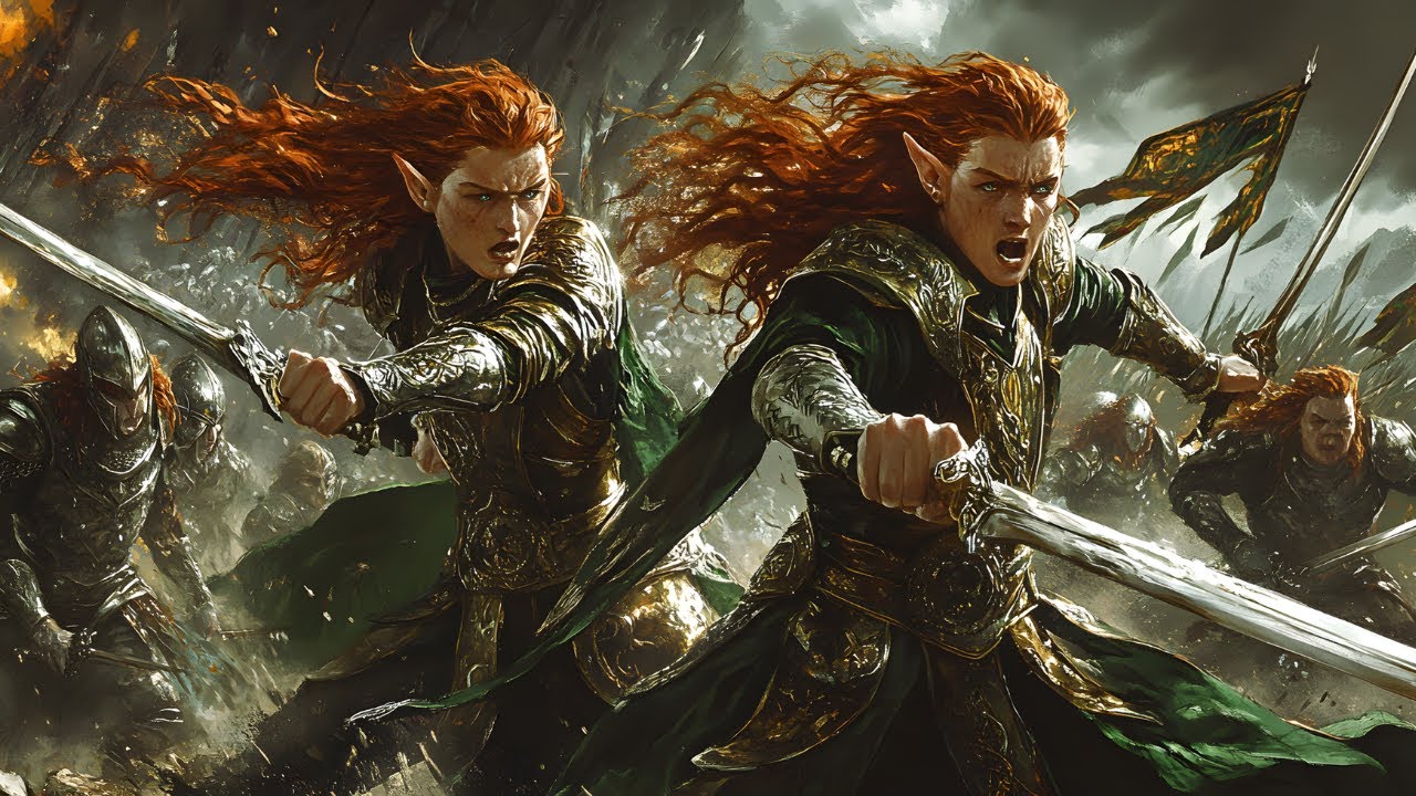 Silmarillion, The Oath-Cursed Sons of Feanor (III): Amrod and Amras