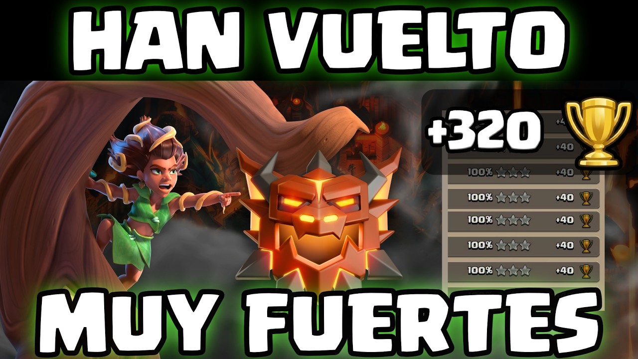 🚨LAS DRUIDAS y VALQUIRIAS DESTROZAN el META🚨| CLASH OF CLANS