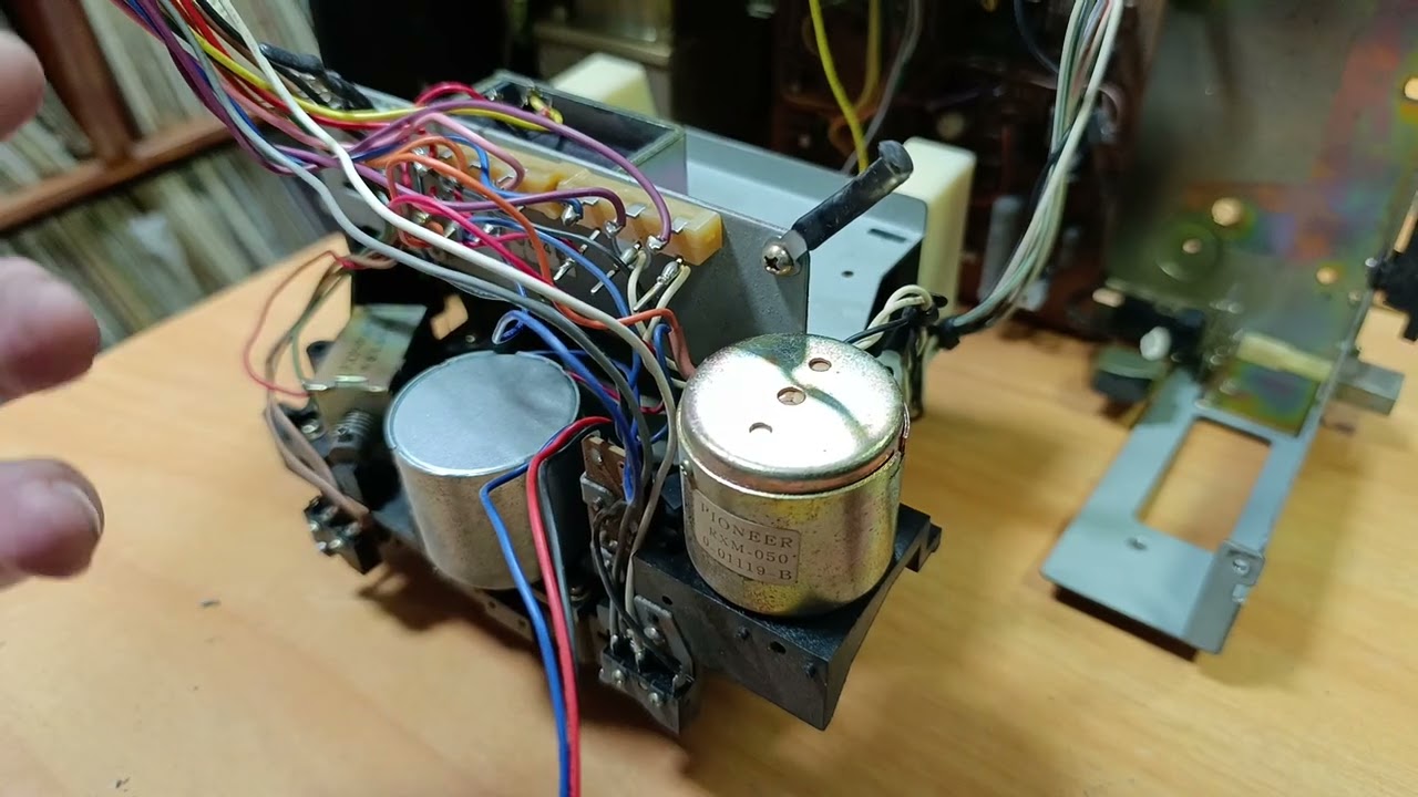 Pioneer CT-F900 950 reparación 2 cambio de correas