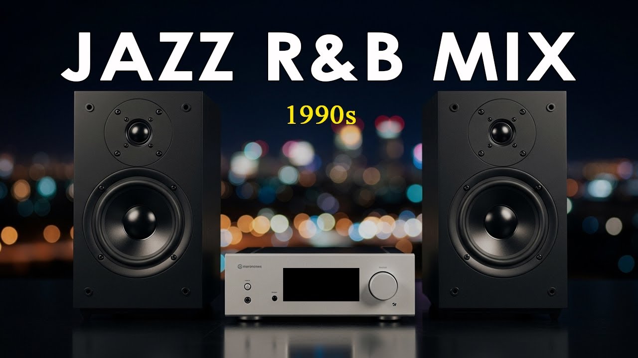 Jazz R&B Mix 1990s - Grooves Relax, Focus & Chill All Day Mix for Work, Study & Relaxation