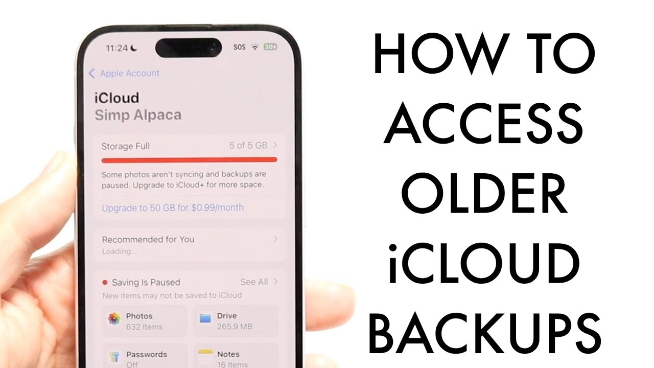 Как получить доступ к старым резервным копиям iCloud на iPhone! (2025)