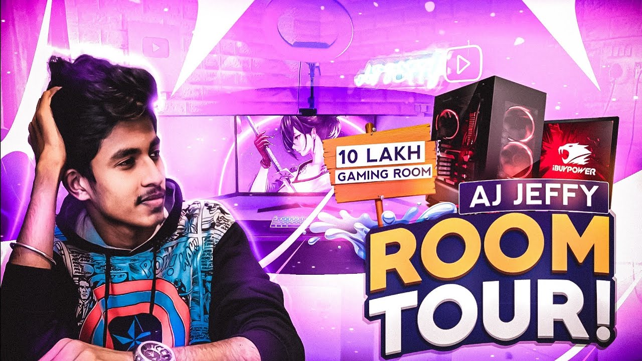🤯🔥Aj Jeffy 10 Lakhs Gaming Setup - Alexa Voice Controlled Gaming room||Best Gaming Setup 😱