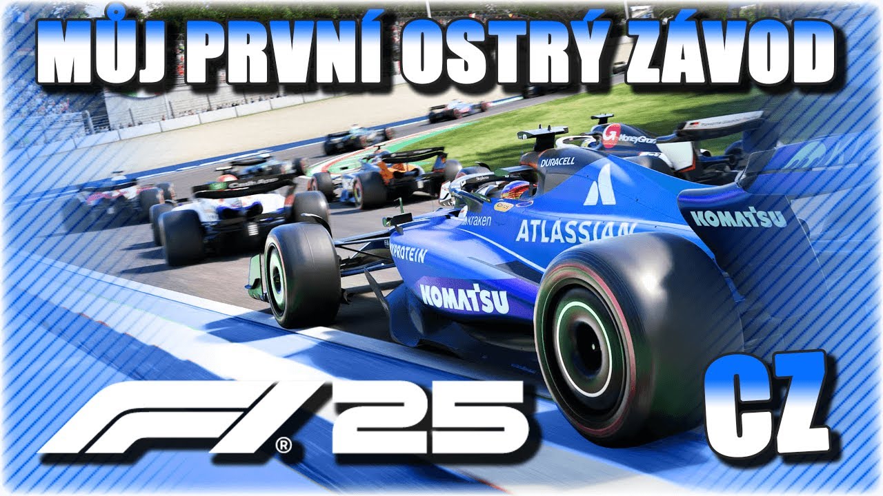 První Ostrý Závod v F1 25! Konečně 2 Pitstopy a Lepší Strategie AI? | F1 25 CZ Gameplay