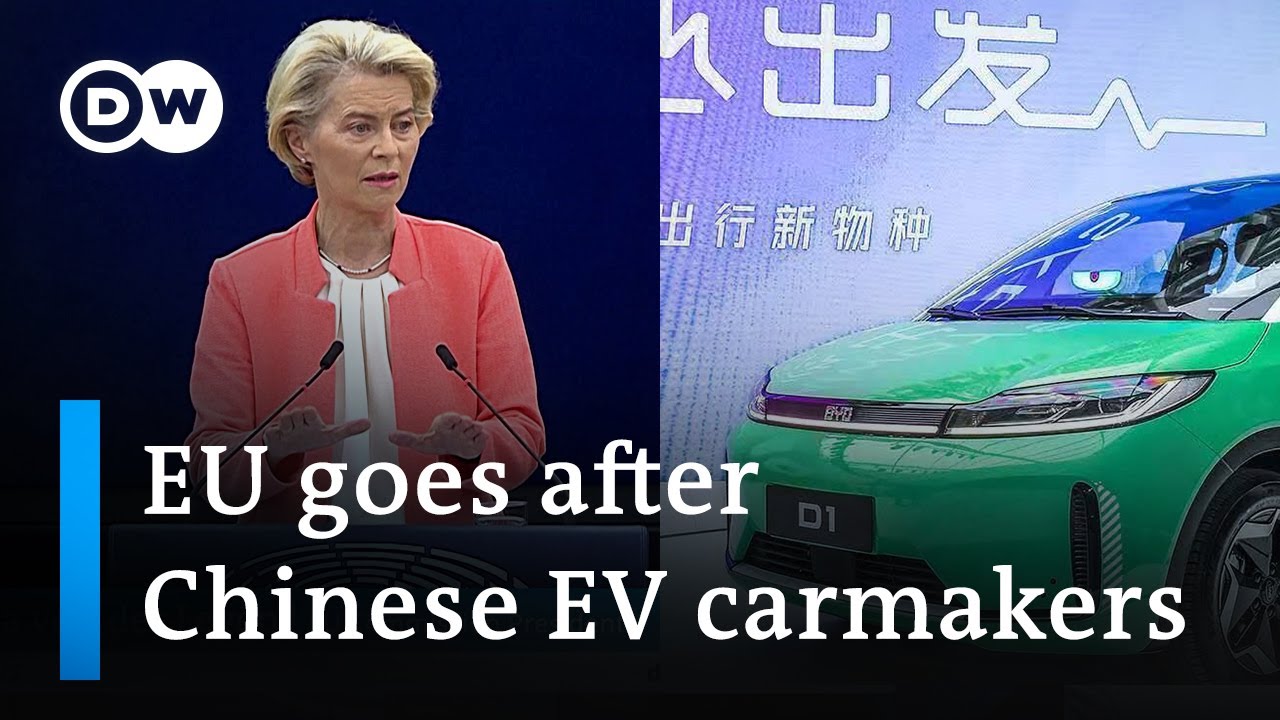 EU announces investigation into Chinese electric carmaker subsidies | DW News
