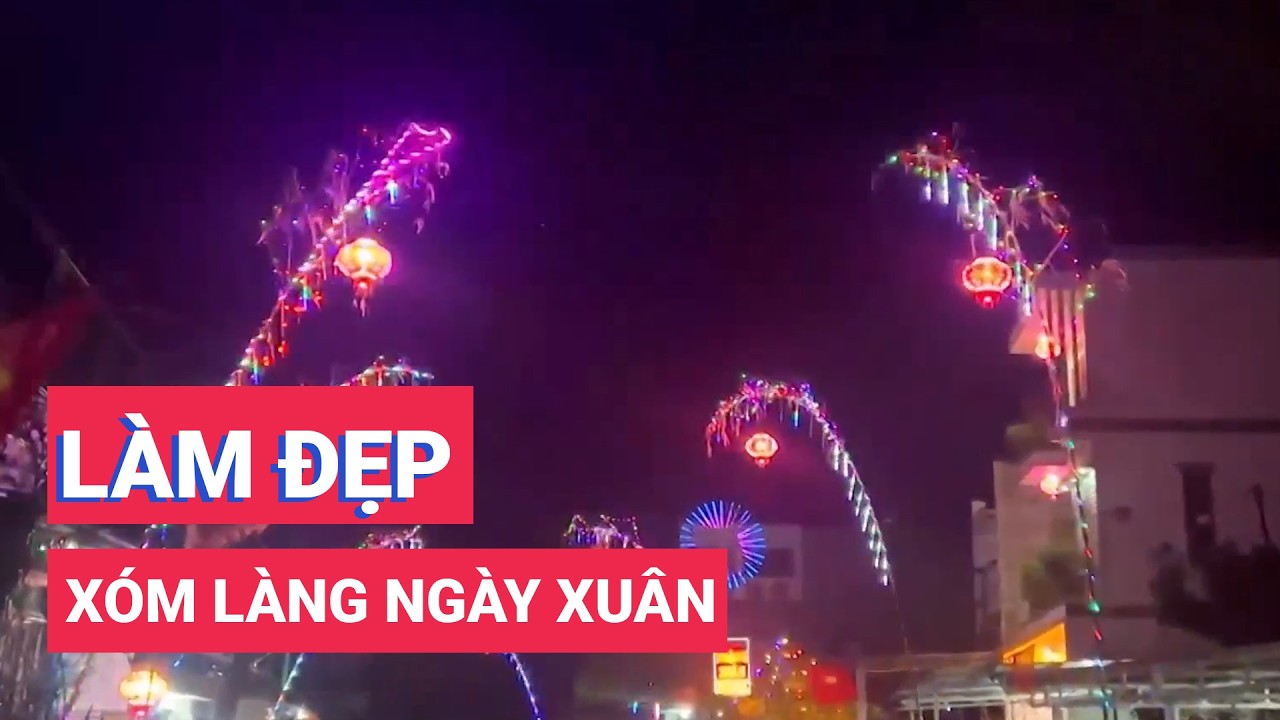 Làm đẹp xóm làng ngày xuân