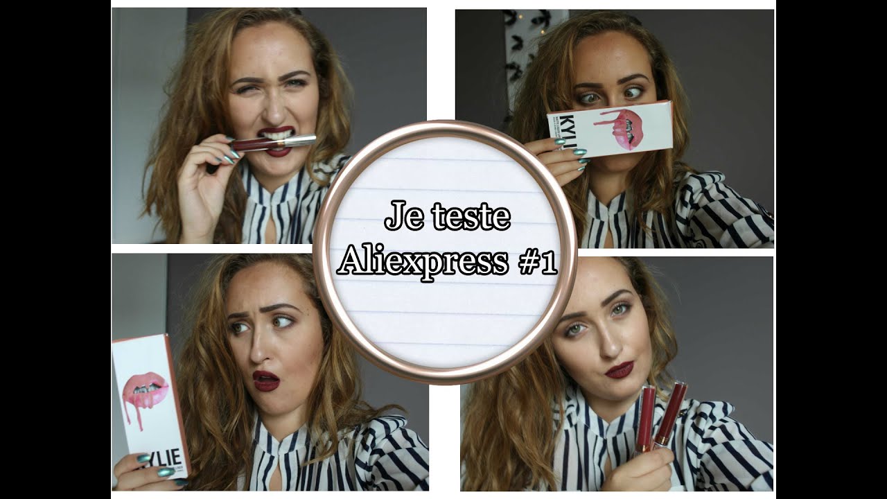 Je teste Aliexpress #1 Lipstick (Kylie, ABH, Lime crime)