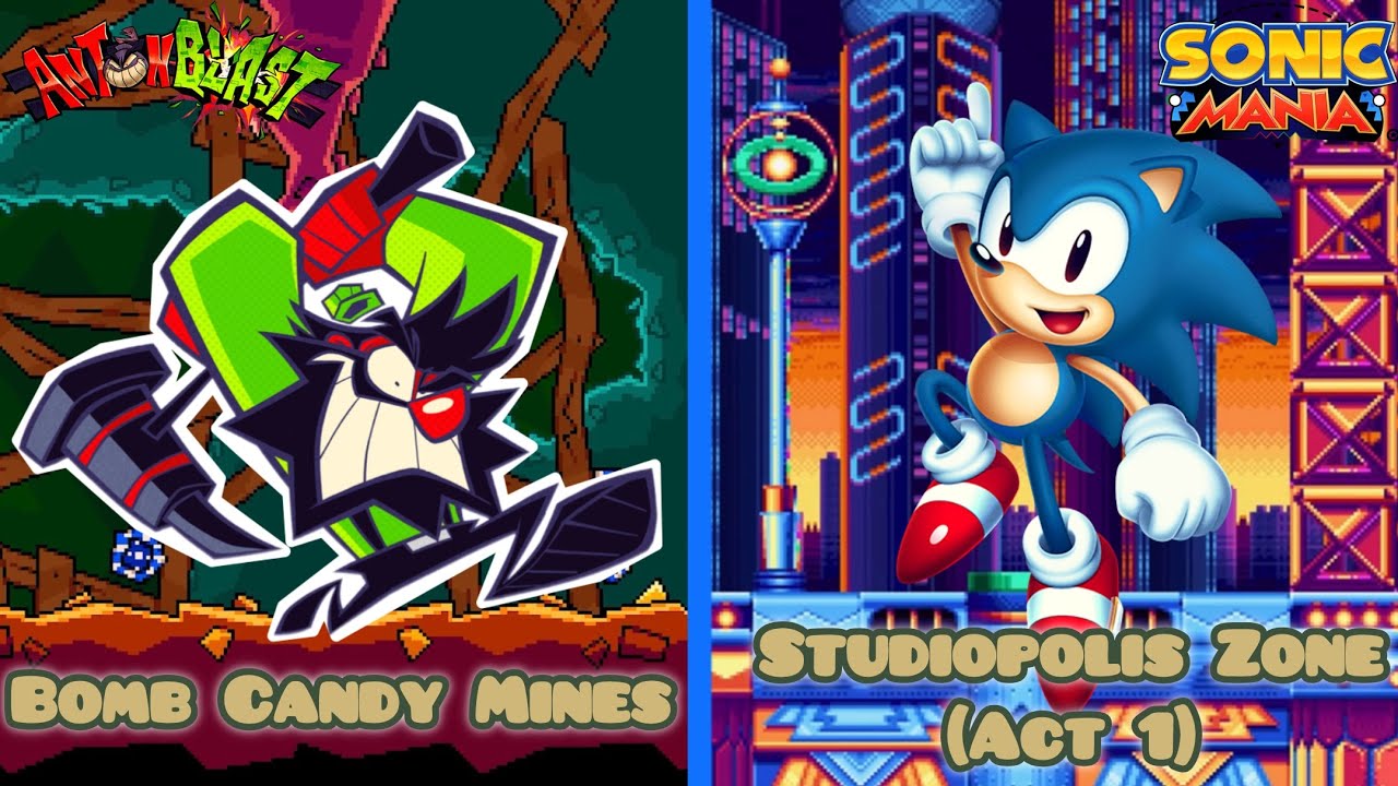 Studiopolis’ Candy Mines - (Antonblast / Sonic) Music Mashup