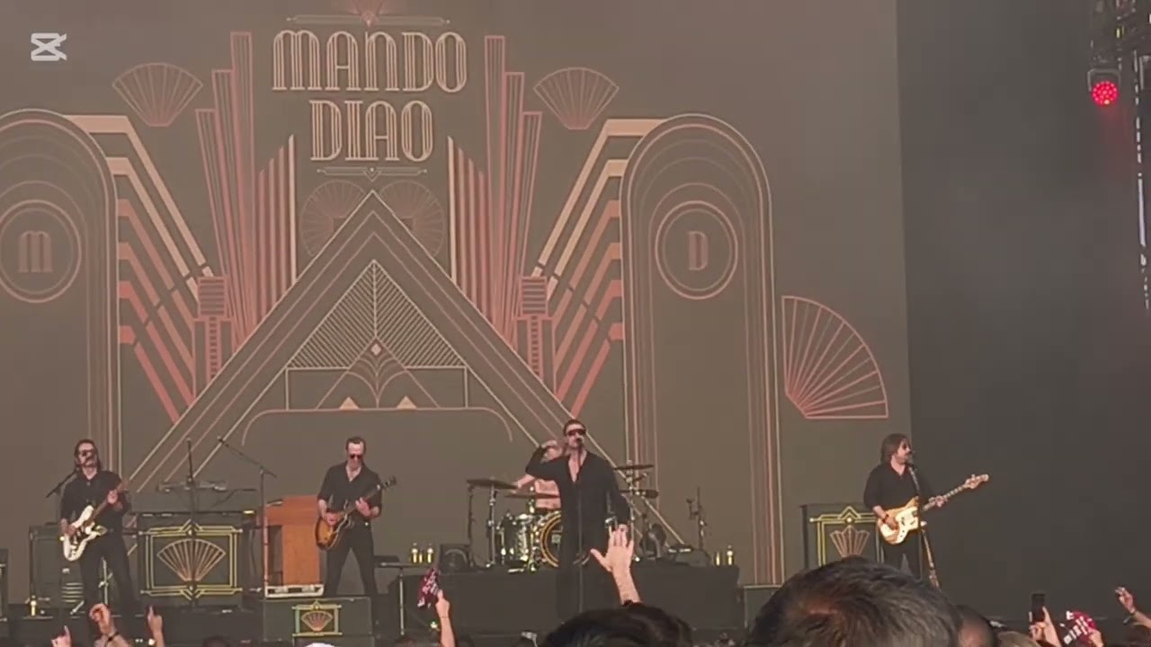 Mando Diao en el Warm Up Murcia 2025.
