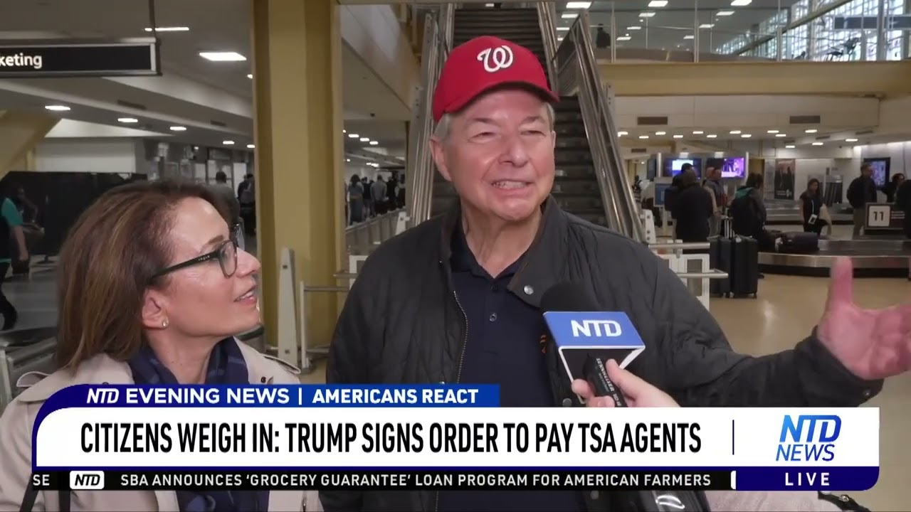 Obywatele wyrażają swoją opinię: Trump podpisuje nakaz zapłaty agentom TSA