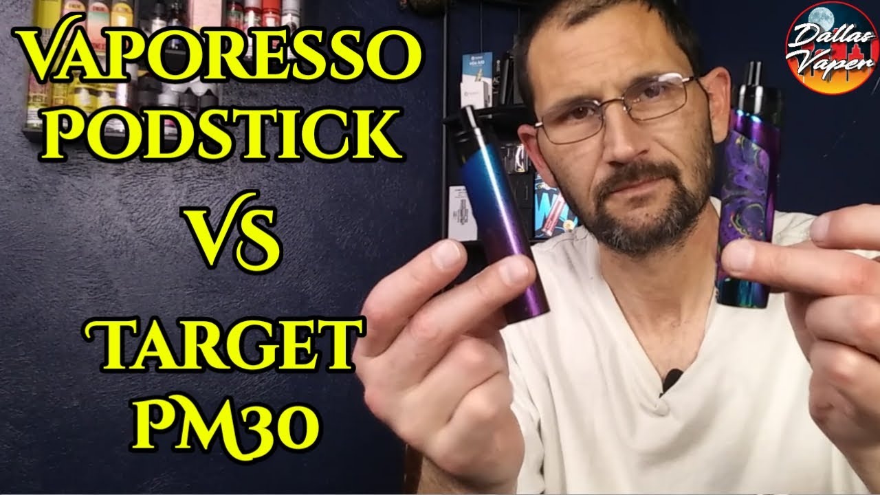 Vaporesso Podstick VS Target PM30 Review & Comparisons / Which is a better MTL device?...