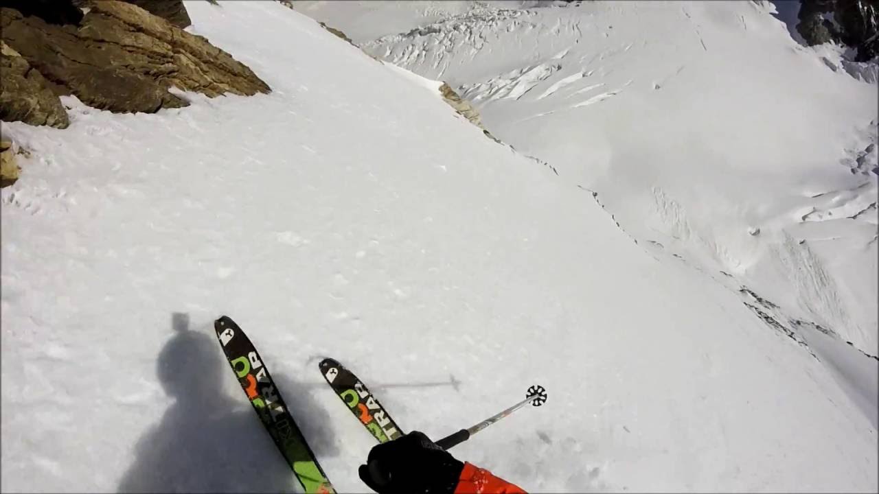 face nord Lyskamm ski