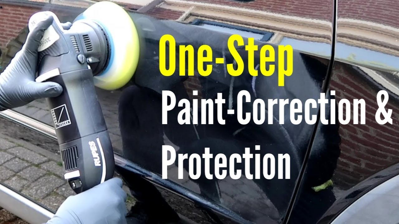 ASMR One-Step Paint-Correction Machine Polishing from Start to Finish Polishing, Protection, #asmr