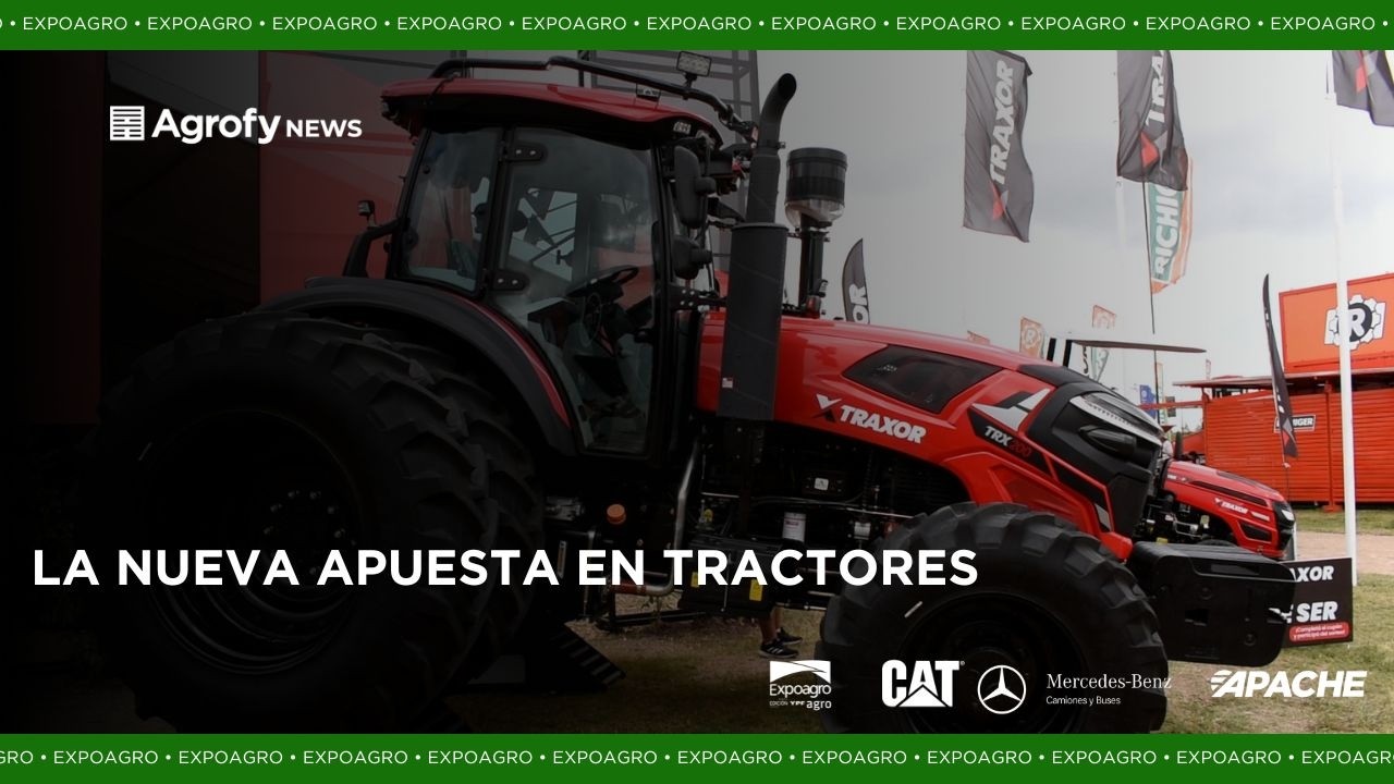 Traxor irrumpe en el mercado con una línea completa de tractores