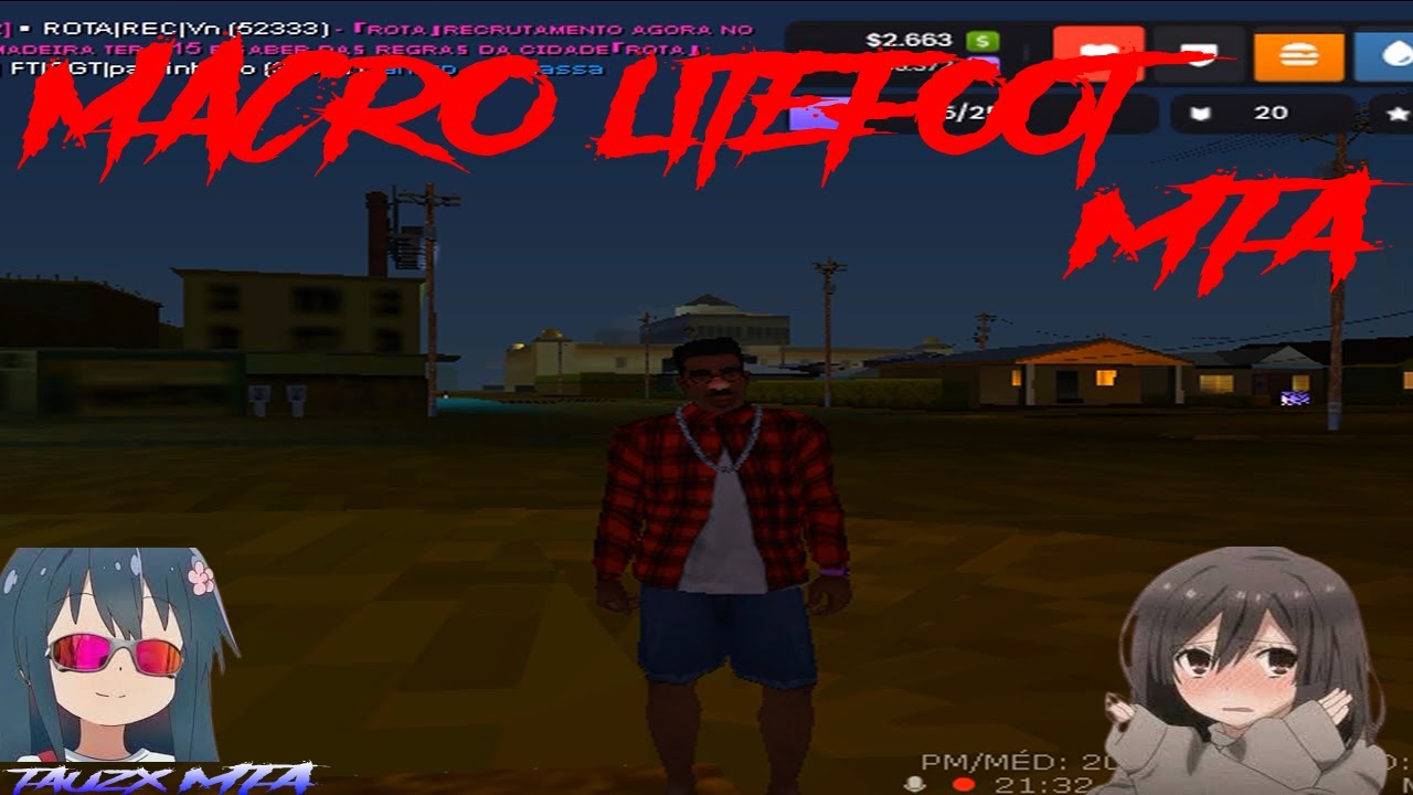 MELHOR MACRO LITEFOOT AHK PARA MTA!! ( QUALQUER MOUSE )