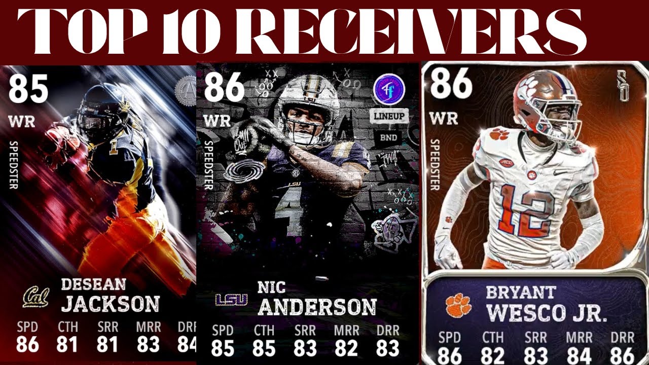 Top 10 RECEIVERS IN COLLEGE FOOTBALL 26