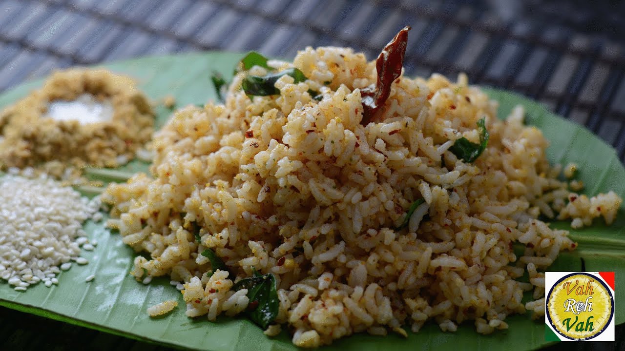 Sesame Seed Rice - Til Rice - By Vahchef @ vahrehvah.com