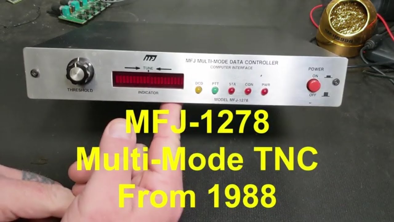 MFJ 1278 TNC From 1988 | Repair or Maybe Not...