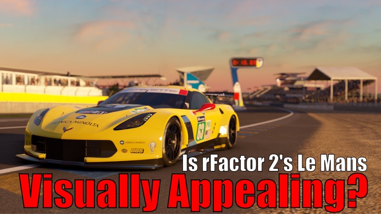 Le Mans - rFactor 2 vs Project CARS 2 vs Assetto Corsa Graphics