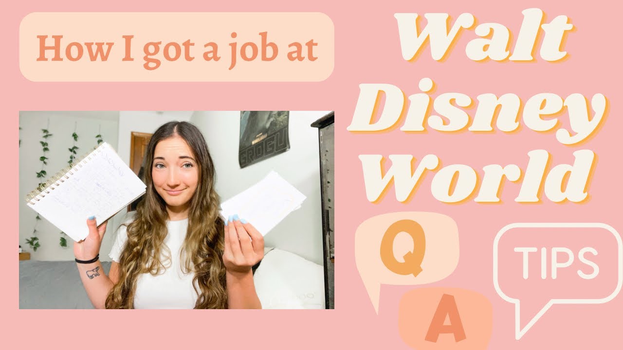 Walt Disney World job Interview questions + Tips🐭✨