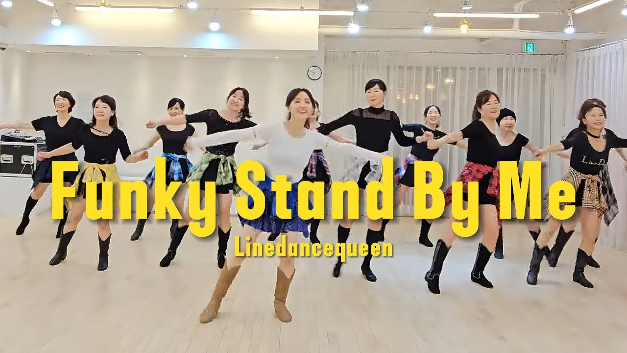 Funky Stand By Me Line Dance l High Beginner l 펑키 스탠바이 미 라인댄스 l Linedancequeen l Junghye Yoon