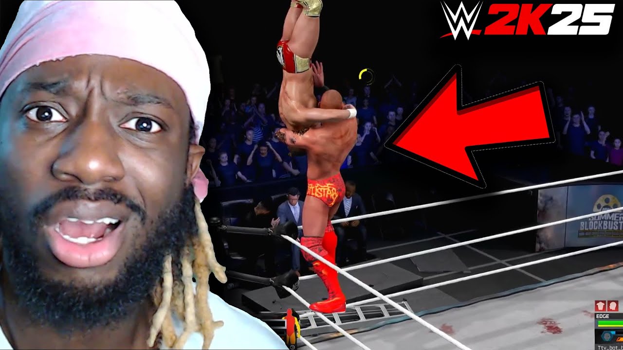 CRAZIEST AEW FATAL 4 WAY ENDING WWE 2K25
