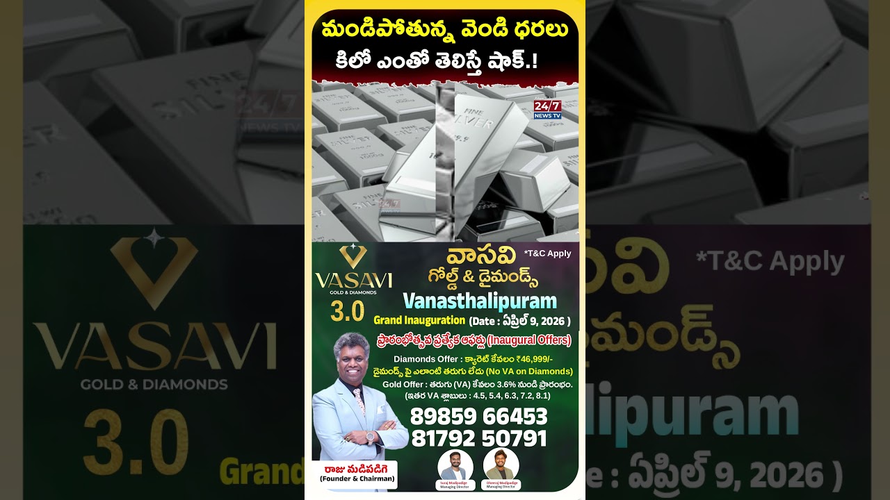 రికార్డ్ బ్రేక్ చేసిన వెండి ధరలు..! | Silver Price Analysis Today | Silver Rate Hike 2026