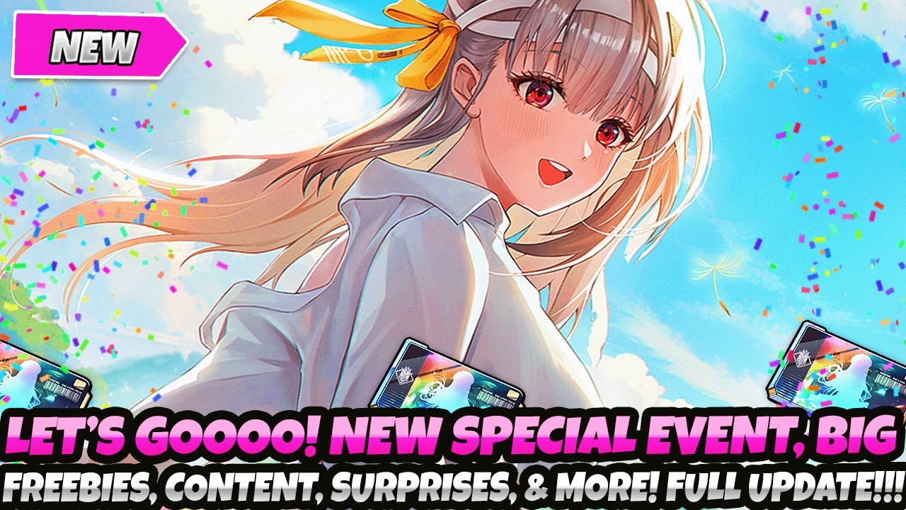 *LET'S GOOOO!* NEW SPECIAL EVENT, BIG FREEBIES, CONTENT & SURPRISES! PATCH NOTES (Nikke Goddess