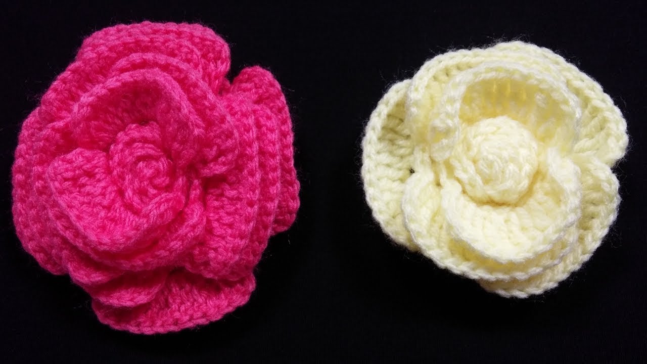 COMO TEJER FLORES A CROCHET 🧶🌸