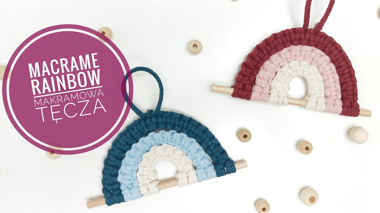 MACRAME RAINBOW | Tęcza | Macrame 