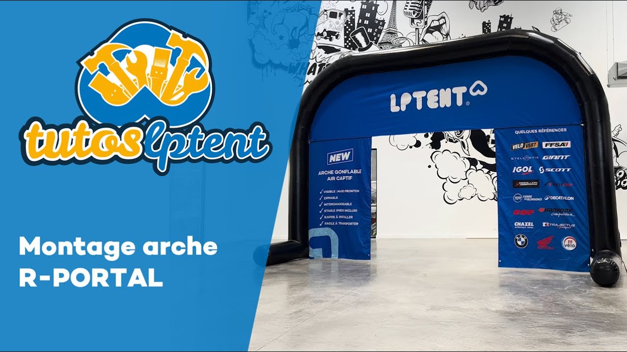 Tuto : Montage de la nouvelle arche gonflable R-PORTAL.