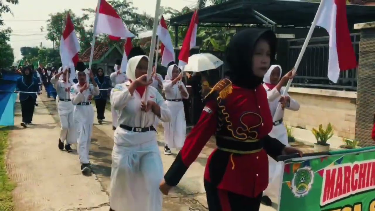 Bukit Berbunga Mega Suara Drumband live Di Desa Kluwan Selasa, 10 Februari 2026